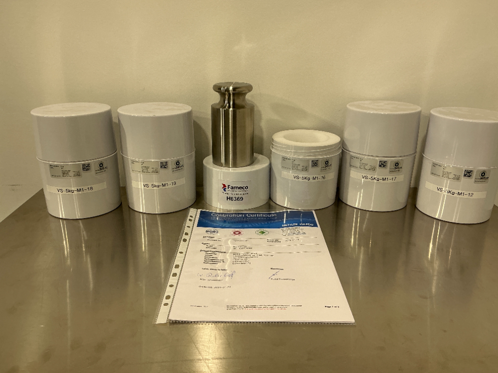 Image of METTLER TOLEDO Nominal value 5Kg - Set of 5 pieces